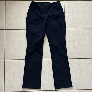 Ann Taylor Black Straight Leg Trouser